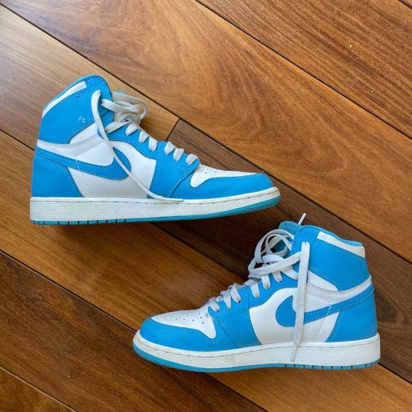 Air Jordan 1 Retro High OG BG 'UNC' US Youth 7
